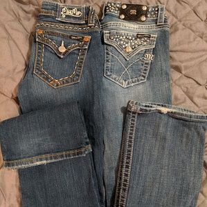 2 pair Miss me Jeans